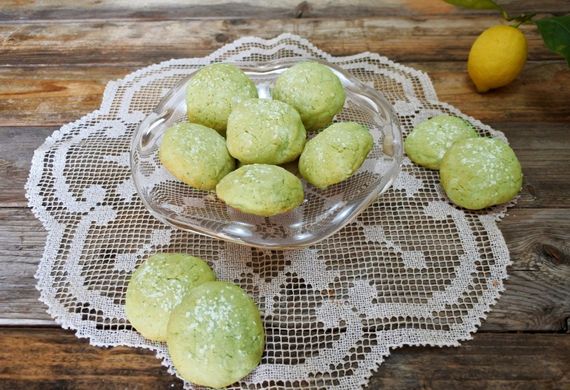 Biscotti di frolla alla Spirulina