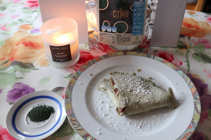 Crepes dolci alla Spirulina