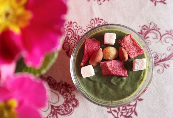 Crema di porridge alla Spirulina