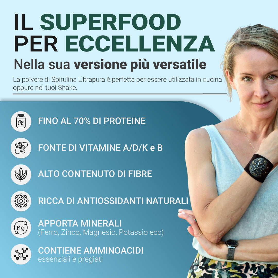 Spirulina in polvere 100gr