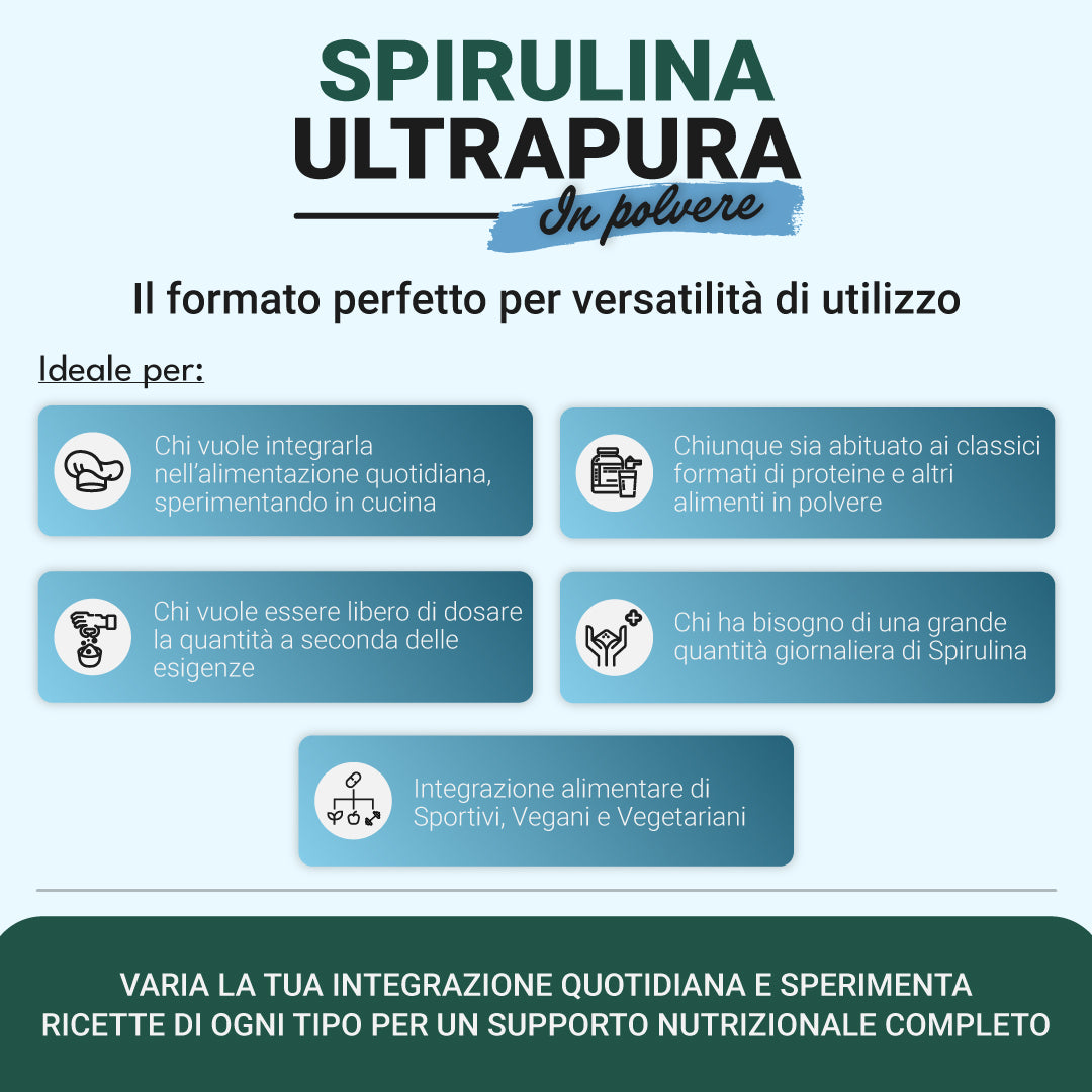 Spirulina in polvere 100gr